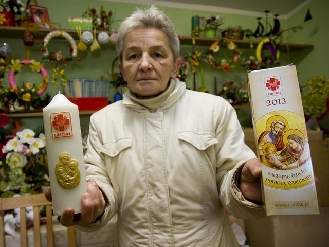 Świece można  kupić także przy parafii Serca Jezusowego w Słupsku.
