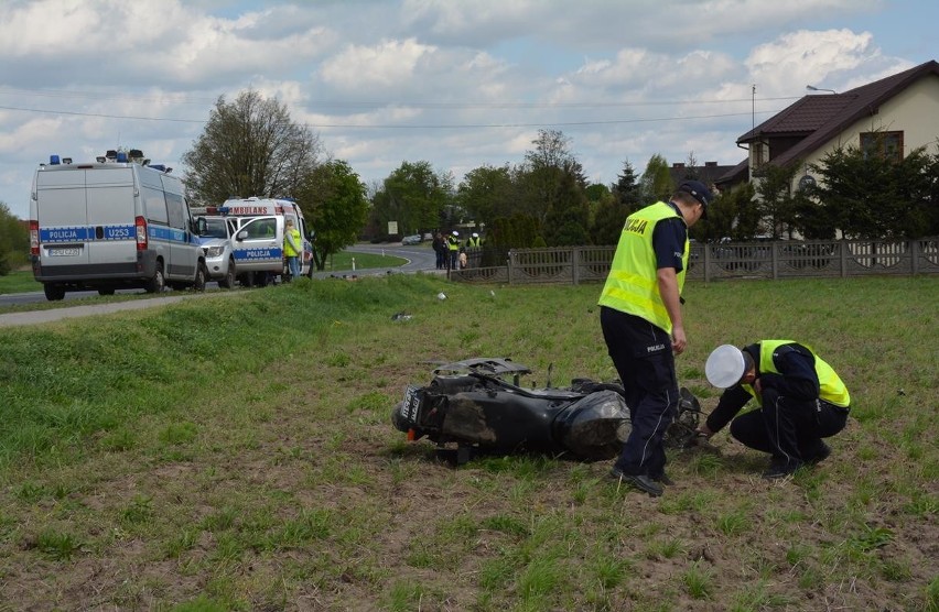 Do wypadku doszło w Lisewie w czwartek, 26 kwietnia około...