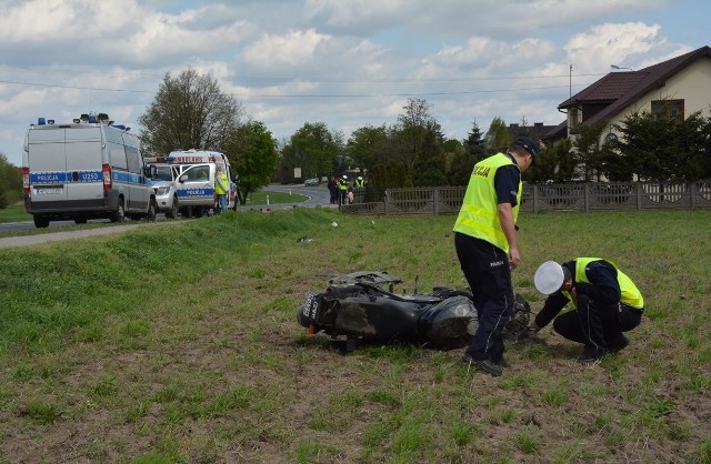Do wypadku doszło w Lisewie w czwartek, 26 kwietnia około godz. 10.30.