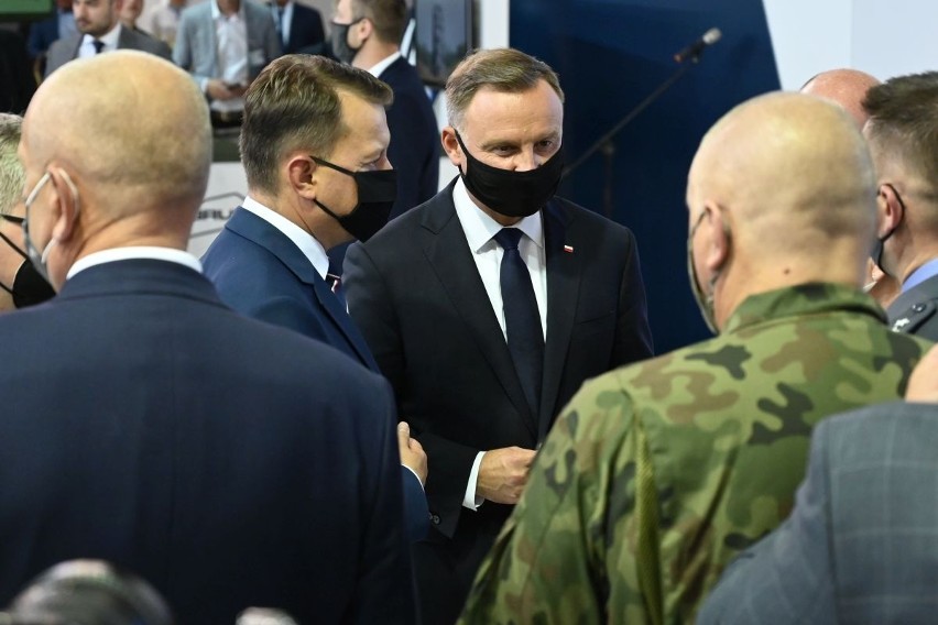 Prezydent Andrzej Duda przyjechał do Kielc na XXIX Międzynarodowy Salon Przemysłu Obronnego! [ZDJECIA, ZAPIS TRANSMISJI]