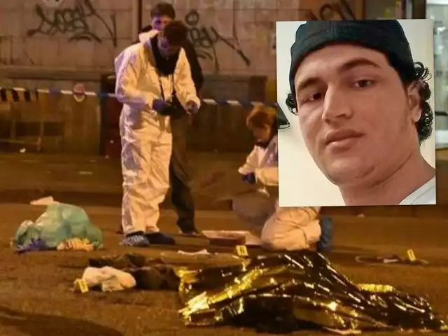 Miejsce strzelaniny w Mediolanie. Tutaj zginął poszukiwany terrorysta  Anis Amir.