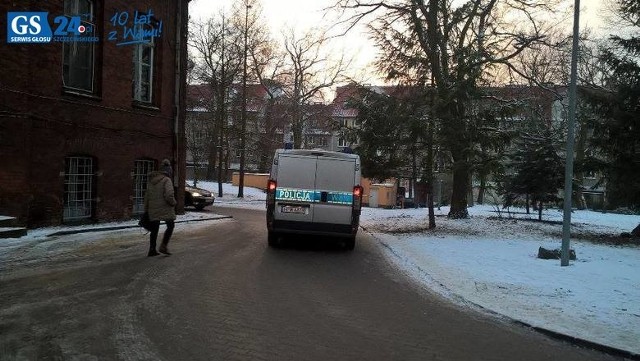 Stargardzcy policjanci właśnie zakończyli działania w szpitalu.