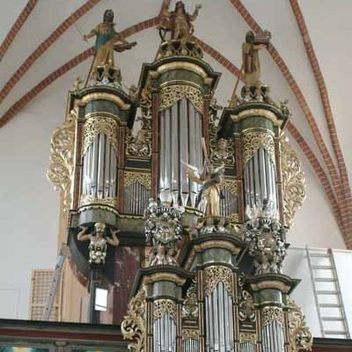 Organy w kościele św. Jacka w Słupsku.