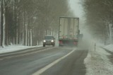 Trudne warunki pogodowe w Europie Środkowej - apel do kierowców samochodów ciężarowych