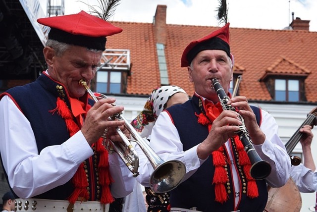Zdjęcie z Festiwalu Kapel i Śpiewaków Ludowych w Kazimierzu Dolnym w 2019 r.