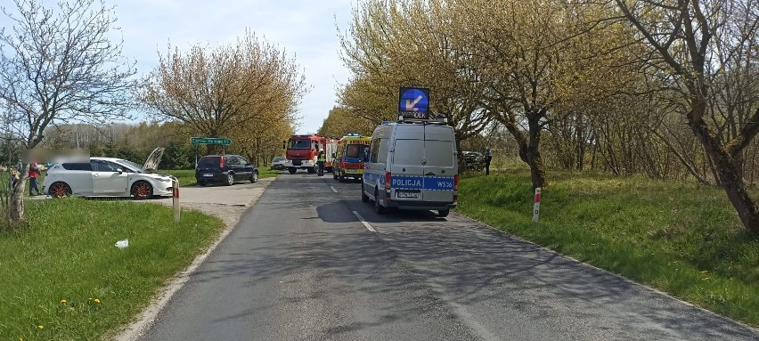 Do zderzenia dwóch pojazdów doszło w miejscowości Stramnica.