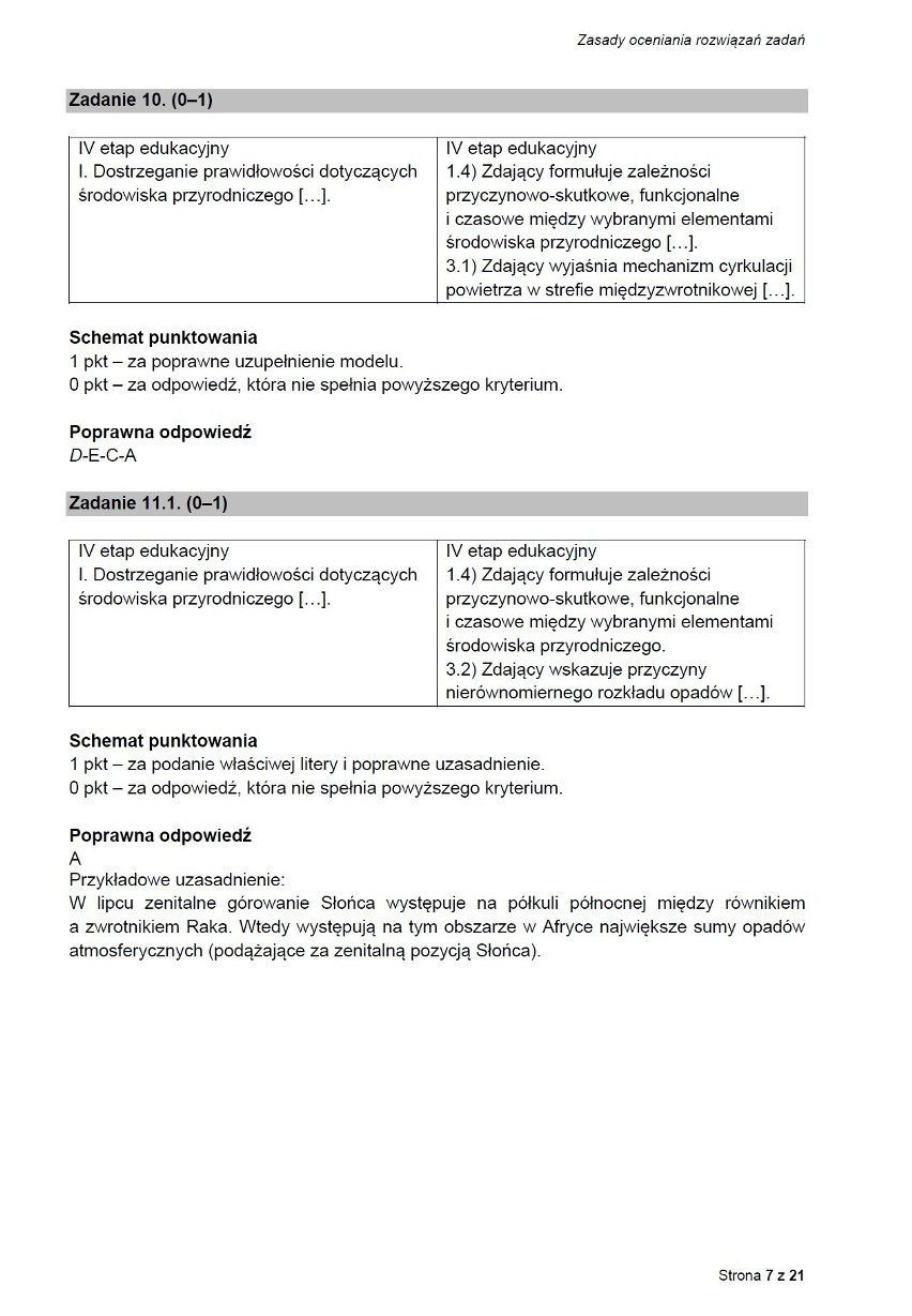 Próbna matura 2021: geografia poziom rozszerzony. ARKUSZ CKE + ODPOWIEDZI. Trudne zadania na egzaminie z geografii? 16.03.2021