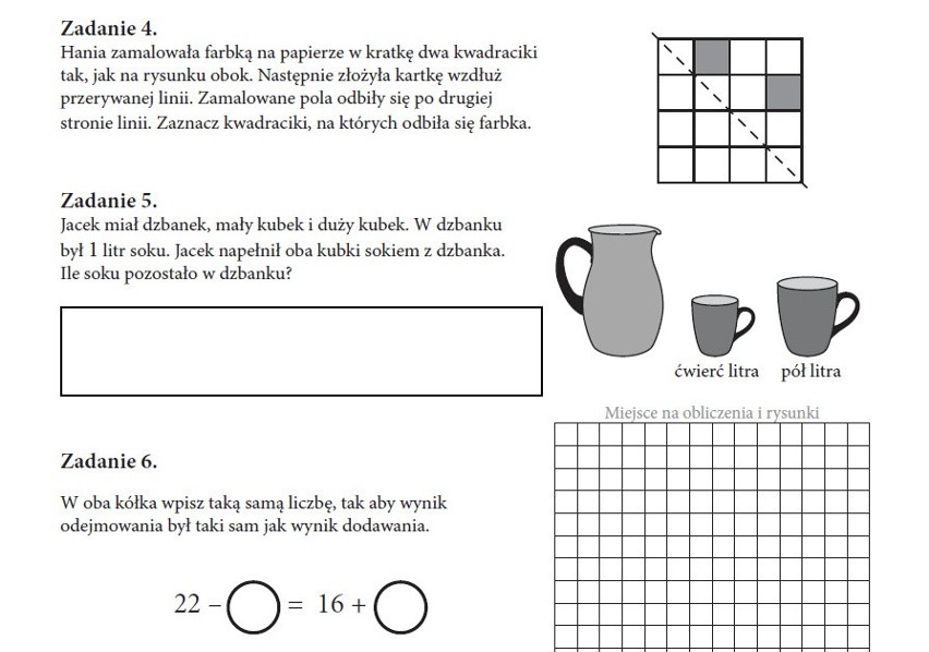 Test trzecioklasisty 2015 - OBUT 2015 - matematyka -...