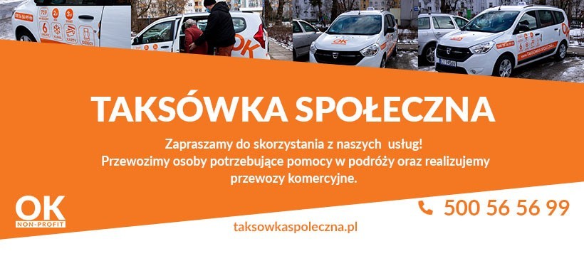 Pan Zbigniew pracował w Taksówce społecznej w Toruniu jako...