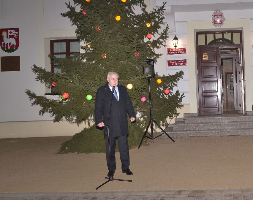 W Broku, z zaproszenia burmistrza, aby powitać Nowy Rok pod...