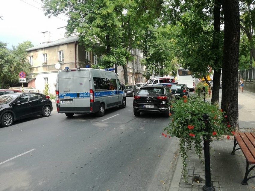 Kolizja na ul. Lubartowskiej. Zderzyły się trzy samochody