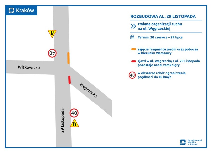 Kraków. Kolejne remonty w mieście. Nie tylko 29 Listopada i Górka Narodowa