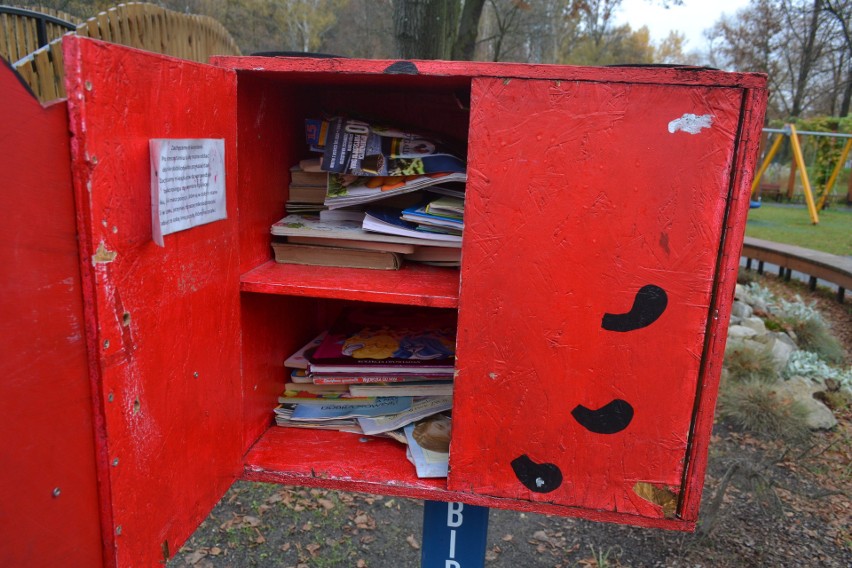 Park Kuronia w Sosnowcu jesienią. Jest ładnie i kolorowo. To dobre miejsce na rodzinny jesienny spacer