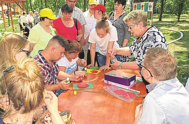 Zajęcia w ogrodzie kolorów