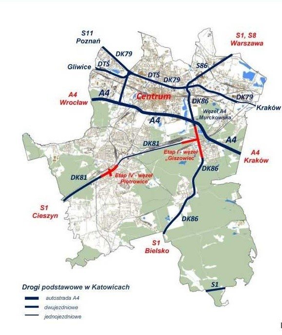 Katowice rusza przebudowa węzła Giszowiec, czyli