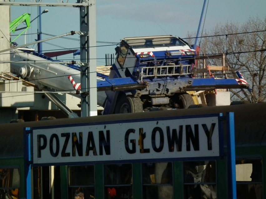 Wypadek na poznańskim dworcu wydarzył się w grudniu 2011...
