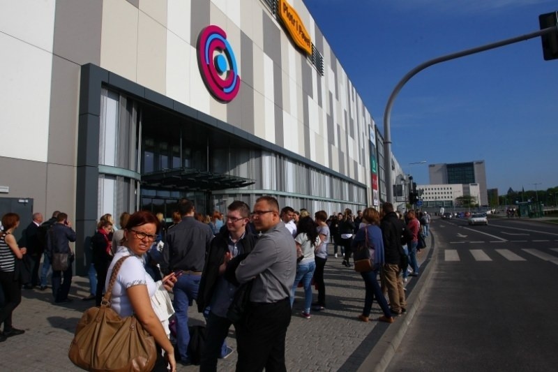 Poznań City Center zamknięte! W nocy zawalił się podwieszany...