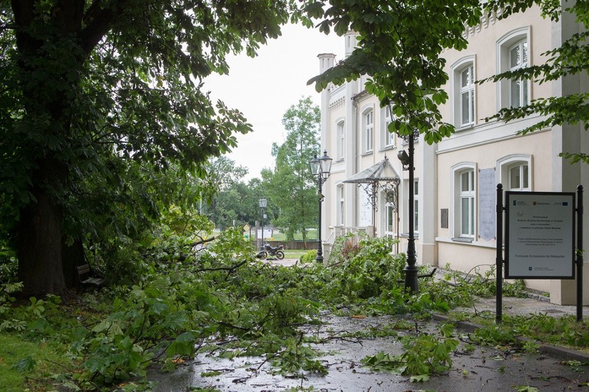 Gwałtowna burza w Tarnowie, ranni i spore zniszczenia [ZDJĘCIA INTERNAUTÓW]