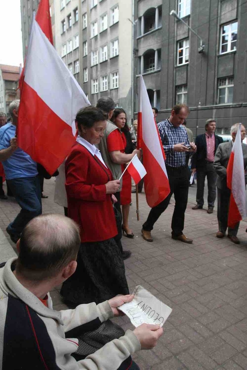 Marsz w obronie demokracji i uczciwych wyborów Katowice 2015