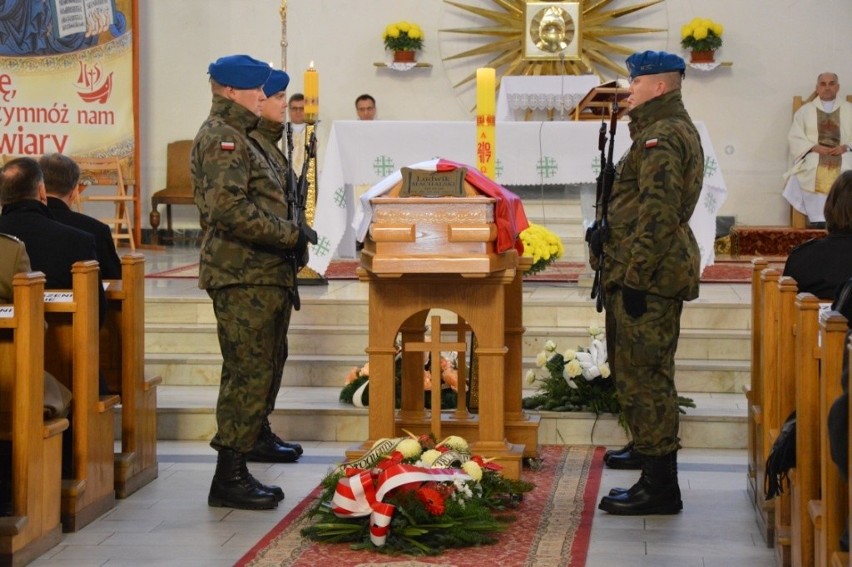 Świętej pamięci Ludwik Machalski został pochowany w Staszowie