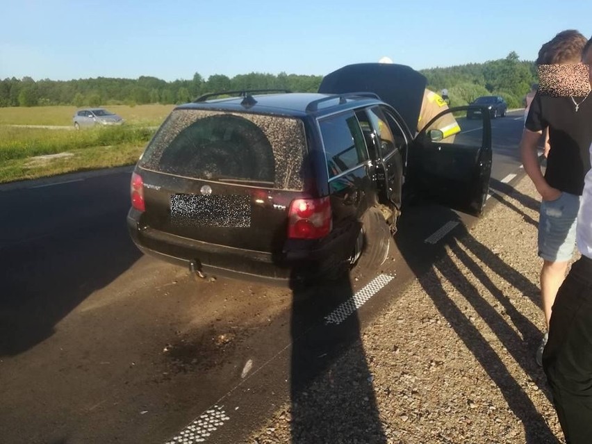 Działania strażaków polegały na zabezpieczeniu miejsca...