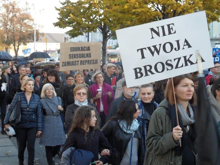 Czarny protest w Częstochowie