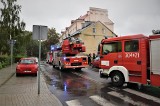 Straż pożarna na ul. Szkolnej w Lublinie. W jednej z kamienic zapaliły się śmieci (ZDJĘCIA)