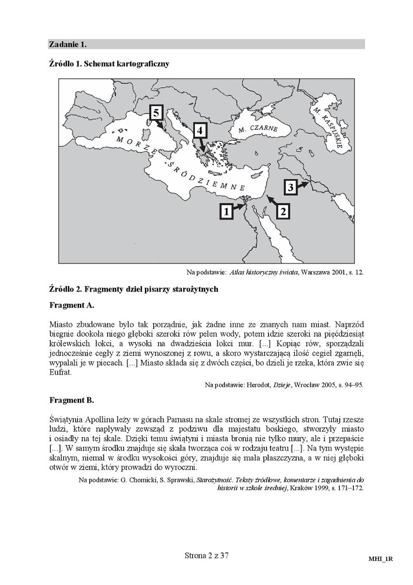 Matura 2015. HISTORIA poziom rozszerzony dla LO [ODPOWIEDZI,...