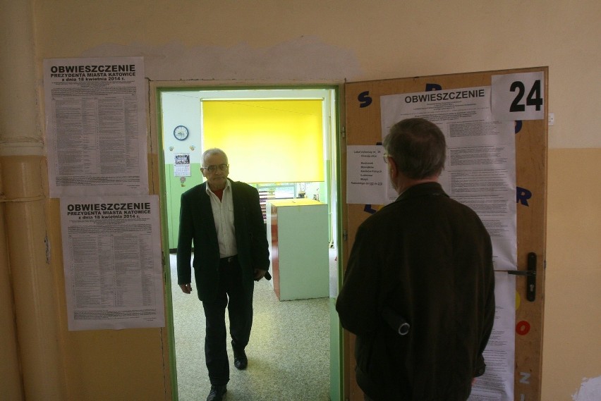 Eurowybory 2014 - głosowanie w Katowicach