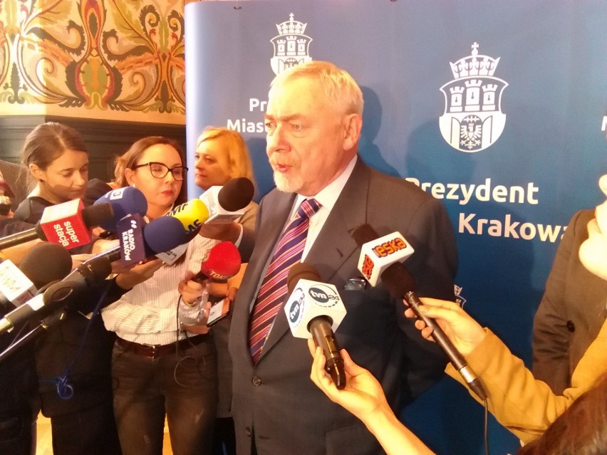 Kraków. Prezydent Jacek Majchrowski o kolejnej kadencji: Stawiam na zieleń. Będziemy betonować [ZDJĘCIA, VIDEO]