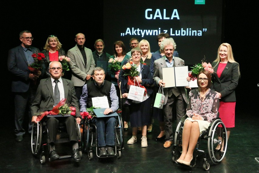 Gala „Aktywni z Lublina". Działają na rzecz niepełnosprawnych