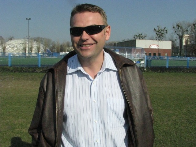 Koordynator wyjazdów grup sportowych do Meppen Wojciech Zarzycki.