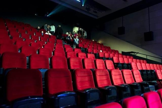 Sala kinowa Wielickiej Mediateki pomieści ok. 200 widzów