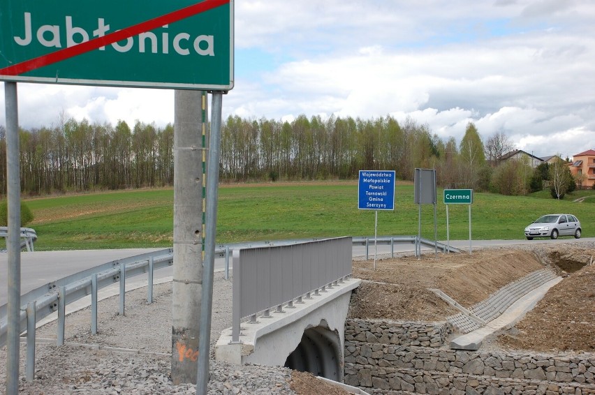 Mostu łączący Jabłonicę z Czermną i zarazem Podkarpacie i...