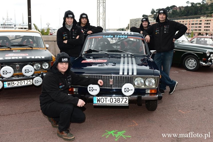Radomsko-warszawska załoga, startująca w Rallye Monte Carlo...