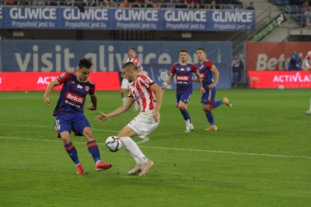 Jesienią w Gliwicach Cracovia wygrała 4:2