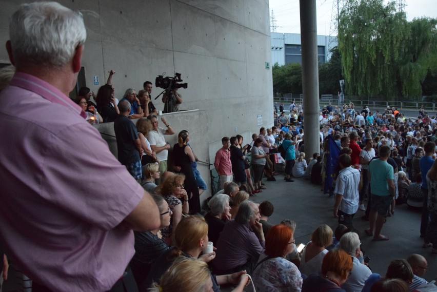 Czwartkowy protest przed Sądem Okręgowym w Katowicach