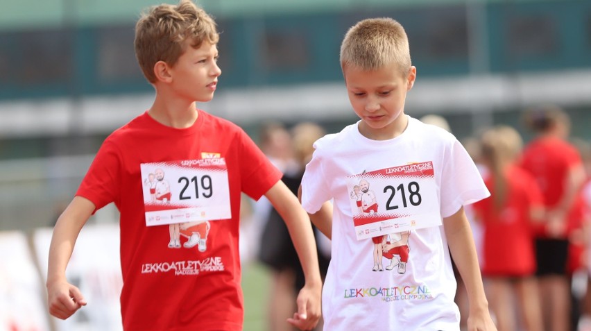 Lekkoatletyczne Nadzieje Olimpijskie w Kielcach. Startowało 360 dzieci z województwa świętokrzyskiego. Zobaczcie zdjęcia