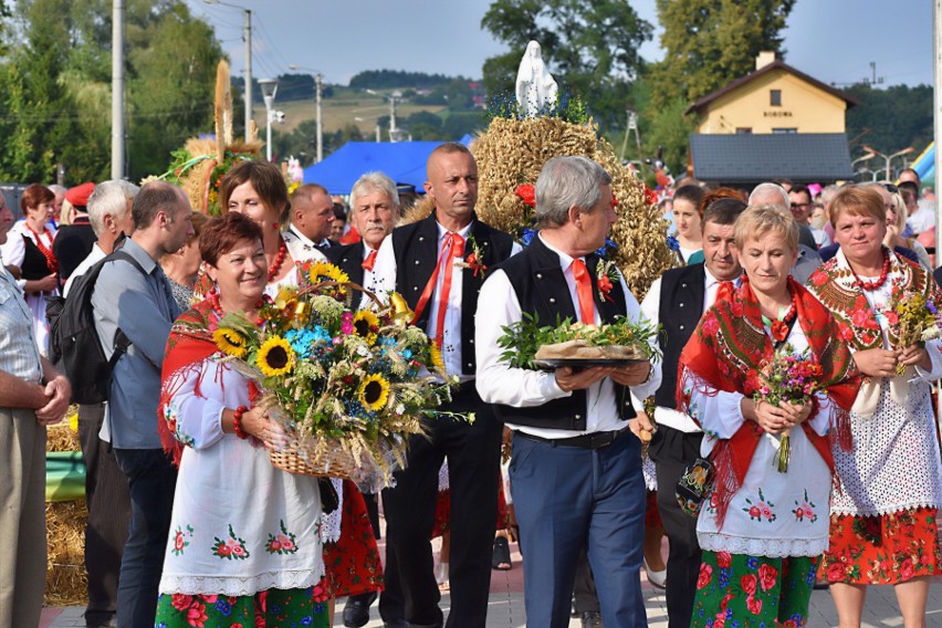 Dożynki gminy Bobowa zorganizowało sołectwo Brzana