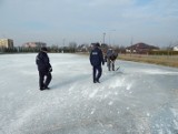 Jak było w mroźną zimą na radziejowskich akwenach? Bezpiecznie [zdjęcia]