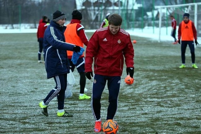 Trening Wisły Kraków