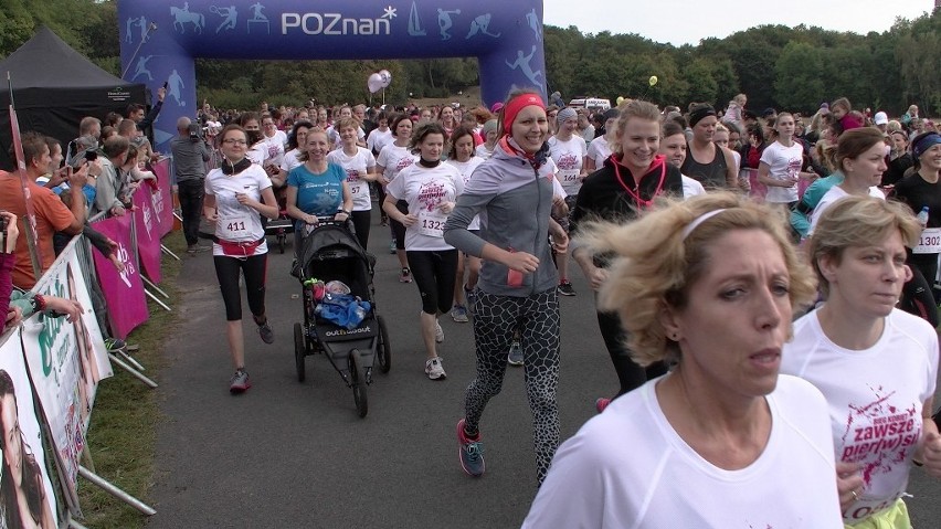 Bieg Kobiet w Poznaniu. Panie pobiegły na Cytadeli