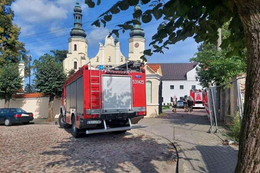 Po pijanemu podpalił konfesjonał w klasztornym kościele