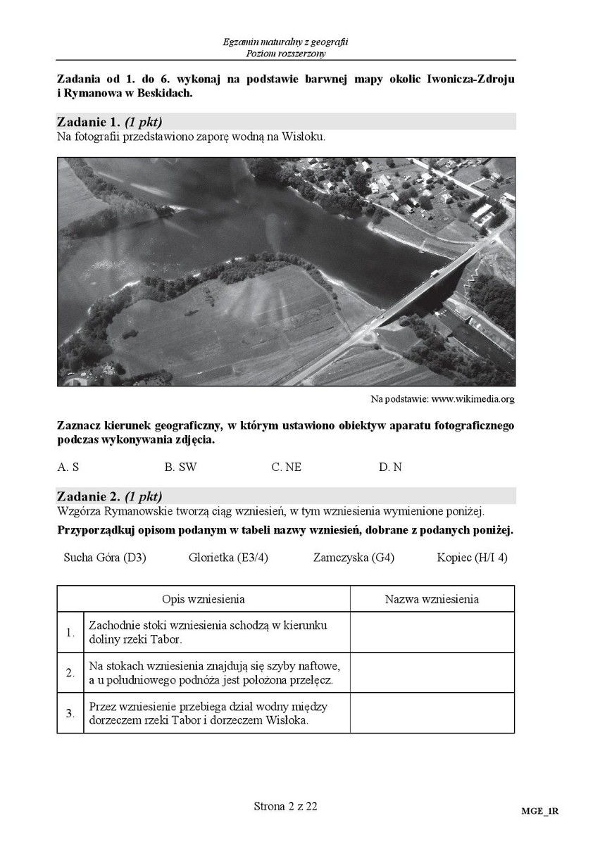 Stara matura 2016: GEOGRAFIA rozszerzona [ODPOWIEDZI, ARKUSZ...