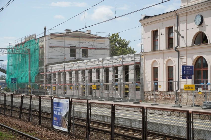 Trwa kapitalny remont dworca kolejowego w Białymstoku