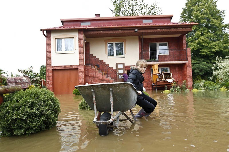 Powódź w Trześni
Powódź w Trześni.