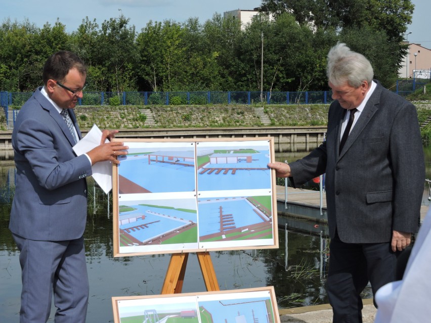 Ostrołęka. Port w Ostrołęce coraz bliżej przebudowy. Podpisano umowę na jego projekt za milion złotych. Zobaczcie wizualizację