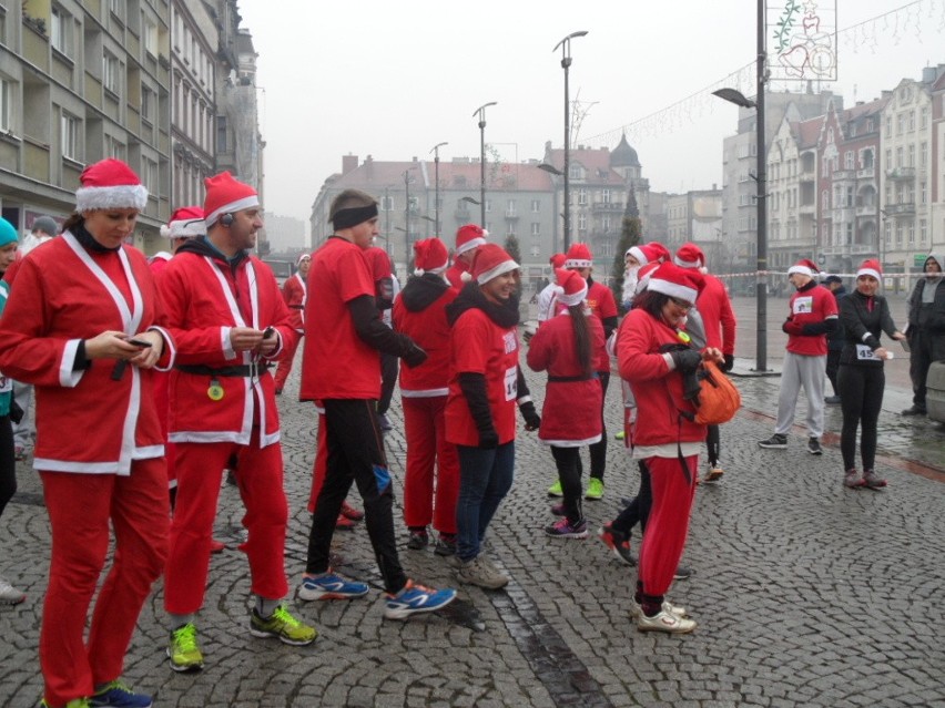 Bieg świętych Mikołajów Bytom