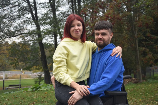 Darina i Sergiej w Rybniku mieszkają od kilku tygodni.