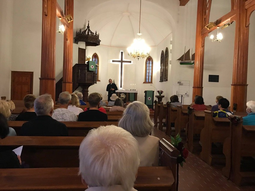 Saksofon, organy i improwizacje w kościele ewangelickim w Słupsku (zdjęcia)